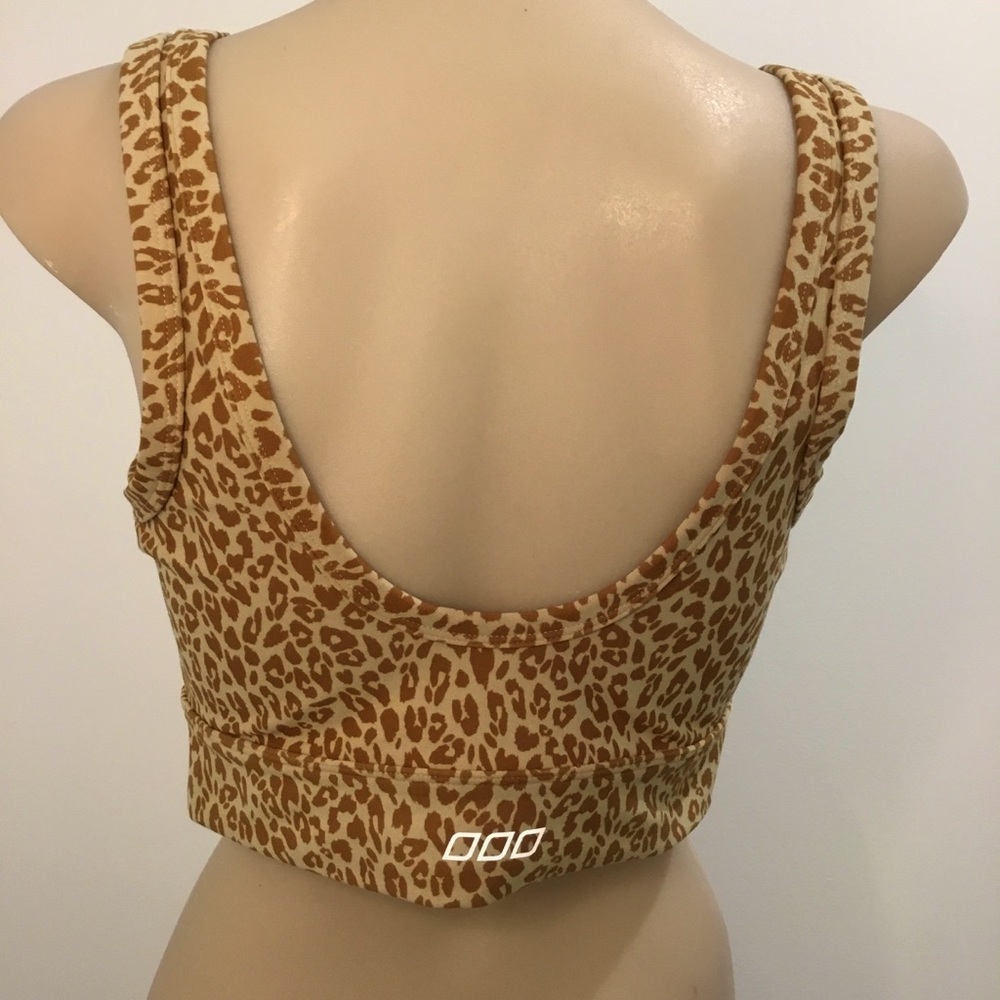 Lorna Jane Desert Leopard Active Longline Sports Bra - Size Small - Picture 4 of 7